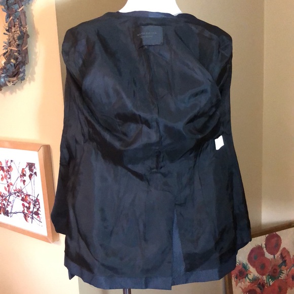 ANTEPRIMA Milano Size 38 LongLine Hidden-Button Classic Blazer Career $380 NEW - Picture 9 of 16